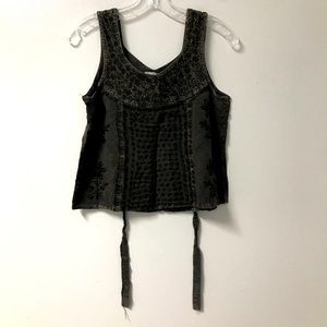 Floral Detailed Tank Top